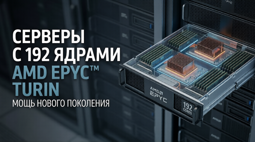 Мы добавили серверы с 192 ядрами и 5Gbps на AMD EPYC TURIN 9965 в OVH